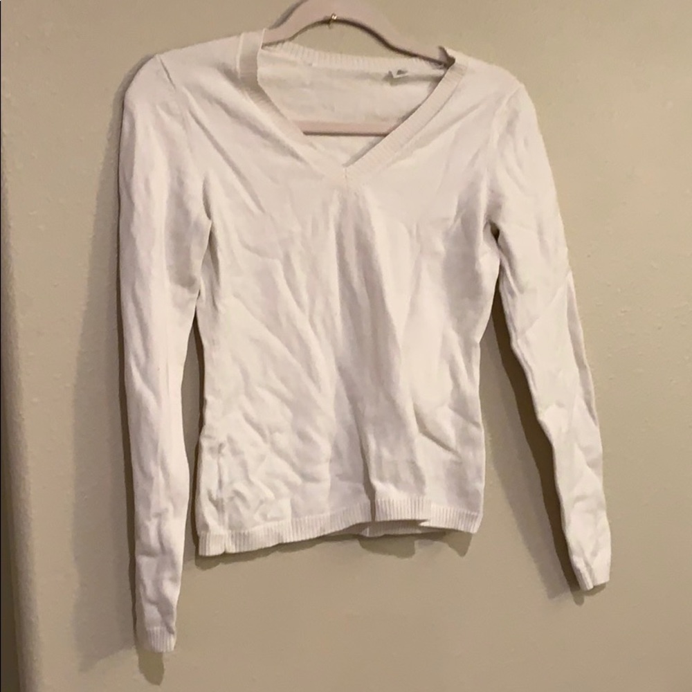 Cream sweater